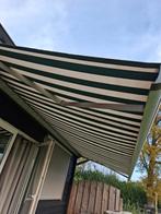 Elektrische zonnescherm - 5 meter breed, Tuin en Terras, Ophalen, Gebruikt, 450 cm of meer, Elektrisch