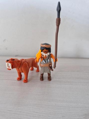 Playmobil 9442  sabeltandtijger met neandertahler  beschikbaar voor biedingen