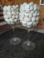 Glazen met eieren., Ophalen, Zo goed als nieuw