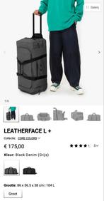 Eastpak LEATHERFACE L + Reistas, 104 Liter - Grijs, Ophalen of Verzenden, Nieuw, Grijs, 30 cm of meer