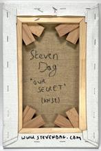 556. Olieverfschilderij, Steven Dag – "Our Secret", 2024, Antiek en Kunst, Kunst | Schilderijen | Modern, Ophalen of Verzenden