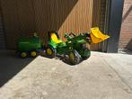 John deere tractor met john deere gierton, Ophalen of Verzenden, Gebruikt, Overige merken, Met kar of aanhanger