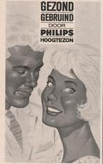 Retro reclame 1963 Philips hoogtezon gezond gebruind, Verzenden, Overige typen