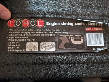 FORCE Timing tool Set - Renault beschikbaar voor biedingen