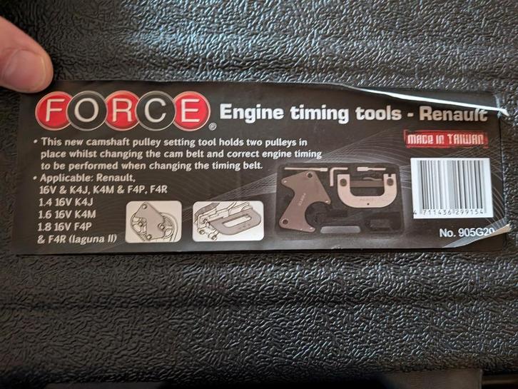 FORCE Timing tool Set - Renault, Auto-onderdelen, Motor en Toebehoren, Renault, Nieuw, Ophalen of Verzenden