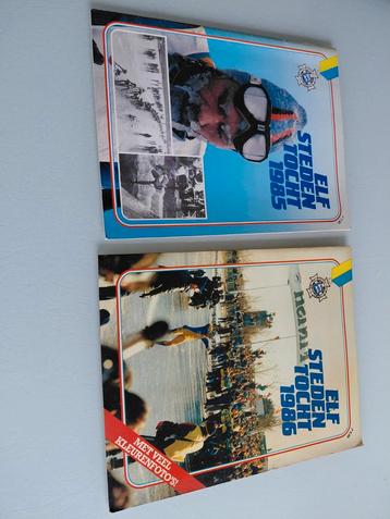 Elfstedentocht 1985 & 1986 Boeken beschikbaar voor biedingen