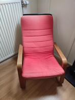 Stoel Fauteuil., Ophalen, Gebruikt, Rood, Eén