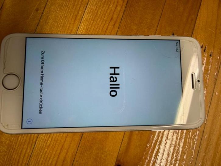 iPhone 6 64 GB Wit, Telecommunicatie, Mobiele telefoons | Apple iPhone, Zo goed als nieuw, 64 GB, Zonder abonnement, Zonder simlock