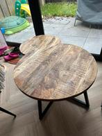 Leuke set salontafels, Huis en Inrichting, Tafels | Salontafels, Ophalen, Gebruikt, Rond, 50 tot 100 cm
