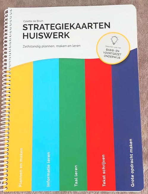 !NIEUW! Strategiekaarten huiswerk geef me de 5 methode, Boeken, Advies, Hulp en Training, Nieuw, Ophalen of Verzenden