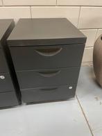 3 rollende kastjes, Huis en Inrichting, Kasten | Ladekasten, Gebruikt, Minder dan 100 cm, 25 tot 50 cm, 50 tot 100 cm