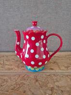 oililiy theepot rood met witte stippen, Ophalen, Zo goed als nieuw, Overige stijlen, Overige typen