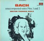 Bach-Milton Thomas – Unaccompanied Suites / Nos. 1 and 2, Kamermuziek, Barok, Zo goed als nieuw, 12 inch