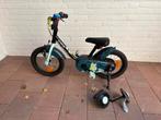 Btwin kinderfiets 14 inch, Fietsen en Brommers, Fietsen | Kinderfietsjes, Ophalen, Zijwieltjes, Gebruikt, Minder dan 16 inch