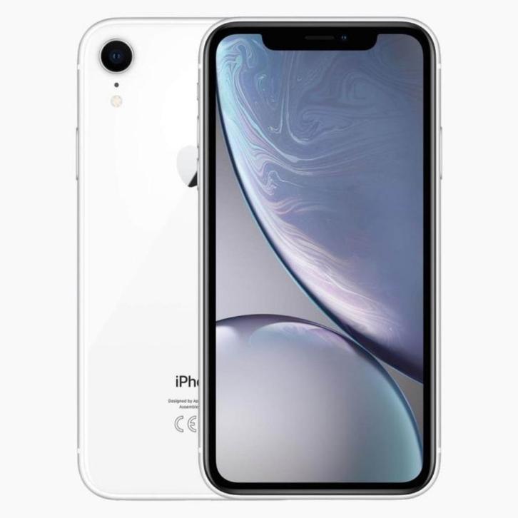 iPhone XR 256 gb batterij 83% Wit 100% netjes, Telecommunicatie, Mobiele telefoons | Apple iPhone, Zo goed als nieuw, 256 GB, Zonder abonnement