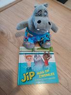 Jip Mag Op Zwemles Boek + Nijlpaard Knuffel, Ophalen of Verzenden, Zo goed als nieuw, 2 tot 3 jaar