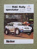 1993 RAC Rally spectator guide	WRC, Rally, Ophalen of Verzenden, Zo goed als nieuw, Ford