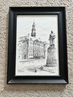 Stadhuis ‘s-Hertogenbosch Schiffeleers 36 bij 27 cm, Ophalen of Verzenden