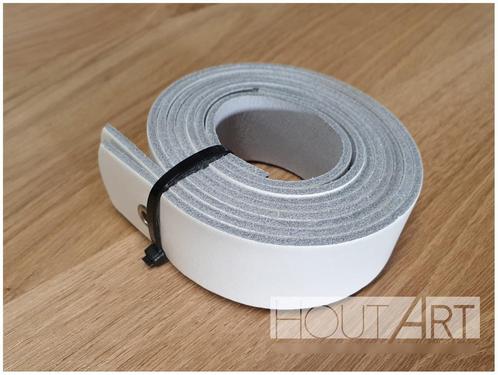 Wandplankhouder leer wit, Huis en Inrichting, Woonaccessoires | Wandplanken en Boekenplanken, Nieuw, Ophalen of Verzenden