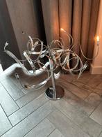 Tafellamp met dimmer, Huis en Inrichting, Lampen | Vloerlampen, Ophalen of Verzenden, Gebruikt, Metaal, Minder dan 100 cm