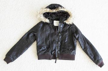 Super Leuk H&M Leather Look Jasje (Maat 146)* € 20,- beschikbaar voor biedingen