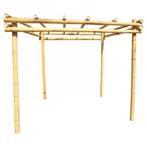 Pergola bamboe 300 x 300 x 300 cm, Tuin en Terras, Overkappingen, Ophalen, Gebruikt, Overige typen