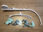 Muziekmobiel / muziek mobiel Baby’s only met dieren hangers, Ophalen of Verzenden, Zo goed als nieuw, Mobiel