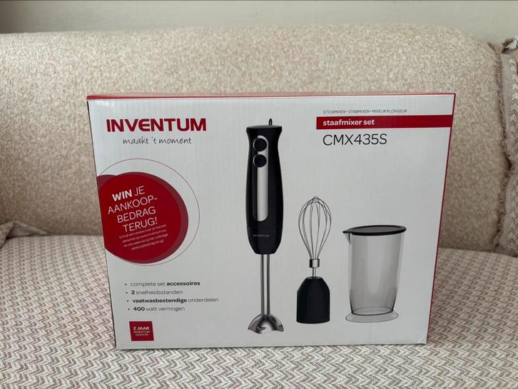 Inventum CMX435S, Witgoed en Apparatuur, Blenders, Zo goed als nieuw, Ophalen of Verzenden