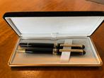Pennenset in fluwelen hardcase - Iridium punt, Diversen, Schrijfwaren, Ophalen of Verzenden, Zo goed als nieuw