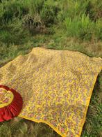 Engelse Quilt - Geel met Bloemen, boutis, sprei, Ophalen of Verzenden