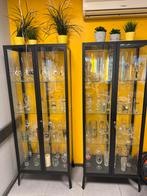 Vitrine kasten, Huis en Inrichting, Kasten | Vitrinekasten, Ophalen, 50 tot 100 cm, Zo goed als nieuw, 150 tot 200 cm