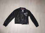 zwart nepleren meisjesjasje van Z8, maat 116/122, Kinderen en Baby's, Kinderkleding | Maat 116, Ophalen of Verzenden, Zo goed als nieuw