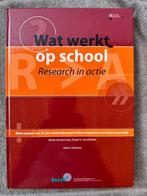 Wat werkt op school - Robert J. Marzano, Boeken, Ophalen of Verzenden, Zo goed als nieuw, Overige niveaus, Overige vakken