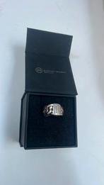 Buddha to buddha ring ZILVER 925 maat 17, Gebruikt, Ophalen of Verzenden, 17 tot 18, Dame