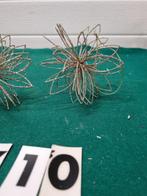 kerstboom hangers van metaal zilver [a710], Ophalen of Verzenden