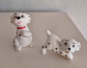 Twee Vintage Dalmatier Beeldjes beschikbaar voor biedingen