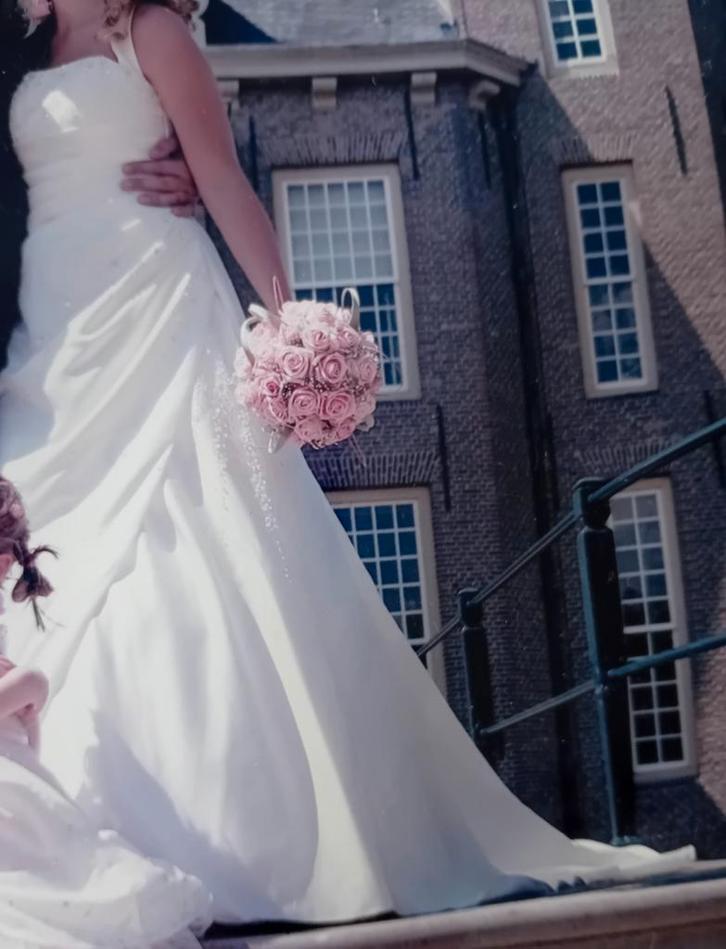 Trouwjurk bruidsjurk, Kleding | Dames, Trouwkleding en Trouwaccessoires, Gedragen, Trouwjurk, Wit, Ophalen of Verzenden