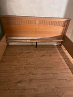Massief eiken bed 180 x 200 cm, Antiek en Kunst, Ophalen of Verzenden