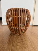 Vintage bamboe rotan planten standaard, Huis en Inrichting, Woonaccessoires | Zuilen en Pilaren, Ophalen of Verzenden, Zo goed als nieuw