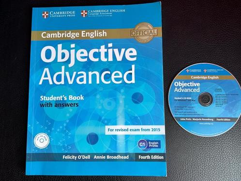 Cambridge objective advanced - fourth edition student's book, Boeken, Studieboeken en Cursussen, Zo goed als nieuw, HBO, Alpha