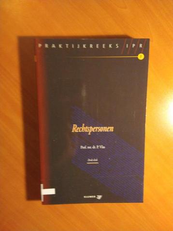 Rechtspersonen. Vlas, Prof. mr. dr. P. beschikbaar voor biedingen