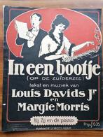 In een bootje - Louis Davids/Margie Morris, Muziek en Instrumenten, Bladmuziek, Les of Cursus, Gebruikt, Verzenden