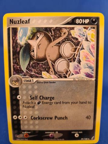 Nuzleaf 39/100 - Crystal Guardians beschikbaar voor biedingen
