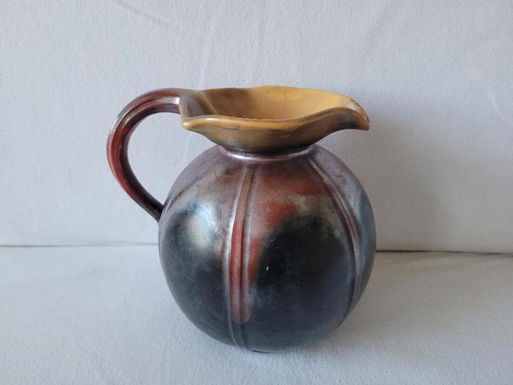 Vintage Art Deco keramieken vaas Mosa (?) pompoenmodel, Antiek en Kunst, Antiek | Keramiek en Aardewerk, Ophalen of Verzenden