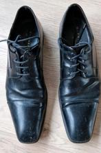 Bijenkorf Collection nette zwarte herenschoenen maat 42, Bijenkorf Collection, Zwart, Ophalen of Verzenden, Gedragen