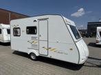 Sterckeman Starlett 430 DD bj 2003 met voortent em luifel, Standaardzit, Bedrijf, 4 tot 5 meter, Koelkast
