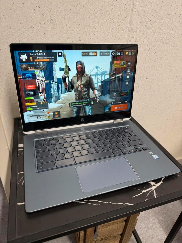 HP Chromebook x360 14 (2-in-1 met touchscreen) Modelca0260nd, Computers en Software, Chromebooks, Gebruikt, 14 inch, 8 GB, 64 GB