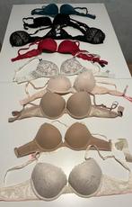 Lot van 9 Push up BH’s Hunkemoller  75-80 B/C meeste ZGAN, Kleding | Dames, Ophalen of Verzenden, Overige kleuren, BH