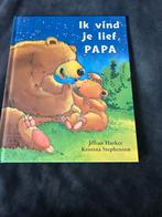 Ik vind je lief, PAPA - Kinderboek, Boeken, Ophalen of Verzenden, Zo goed als nieuw, Uitklap-, Voel- of Ontdekboek, 2 tot 3 jaar