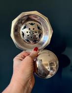 ZELDZAAM! Boterpers boterkruller coquillor verzilverd, Ophalen of Verzenden